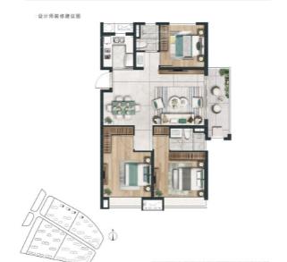 111平户型图