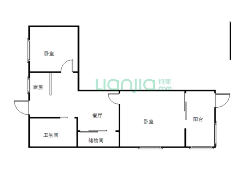 42平户型图