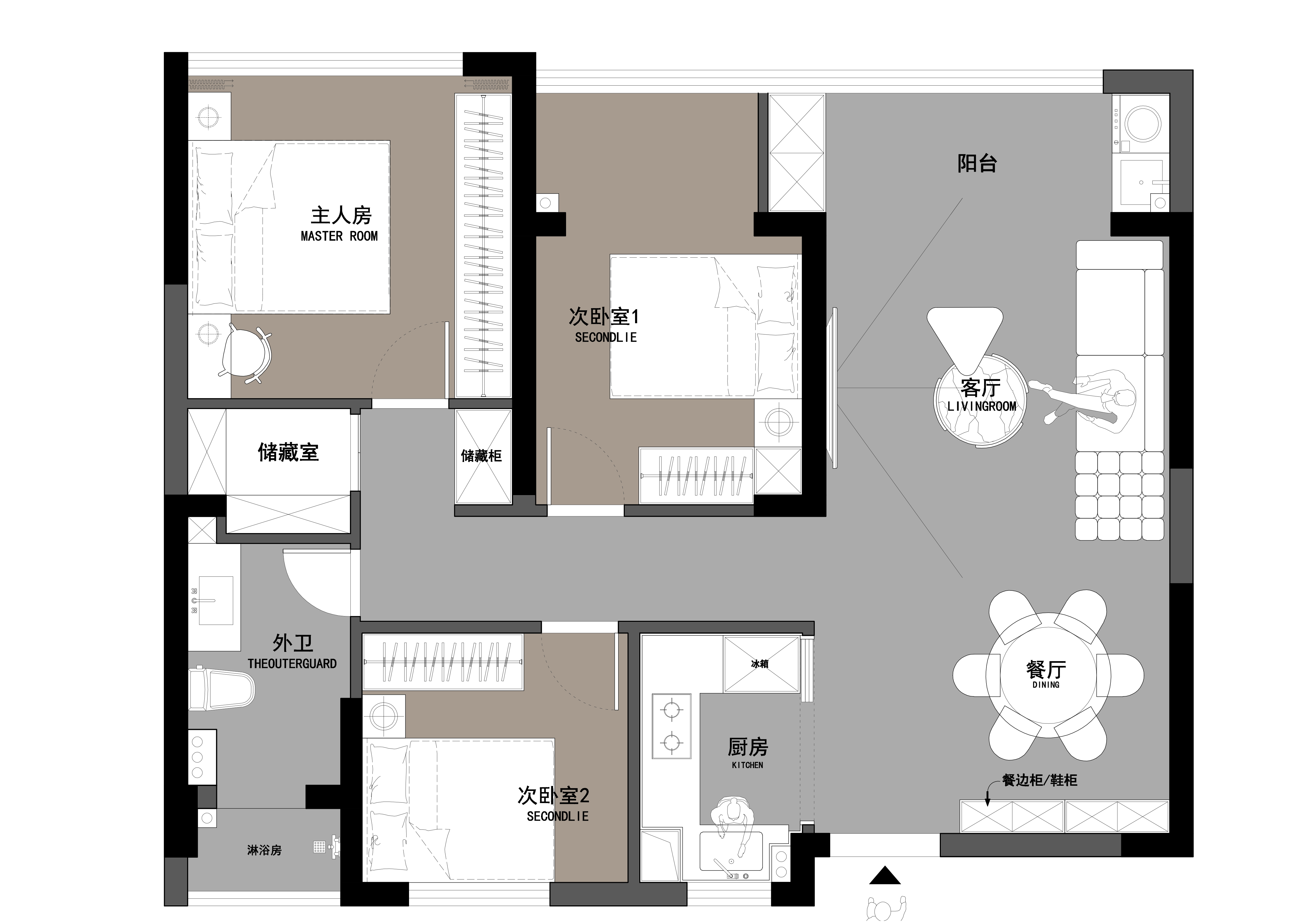平面方案2
