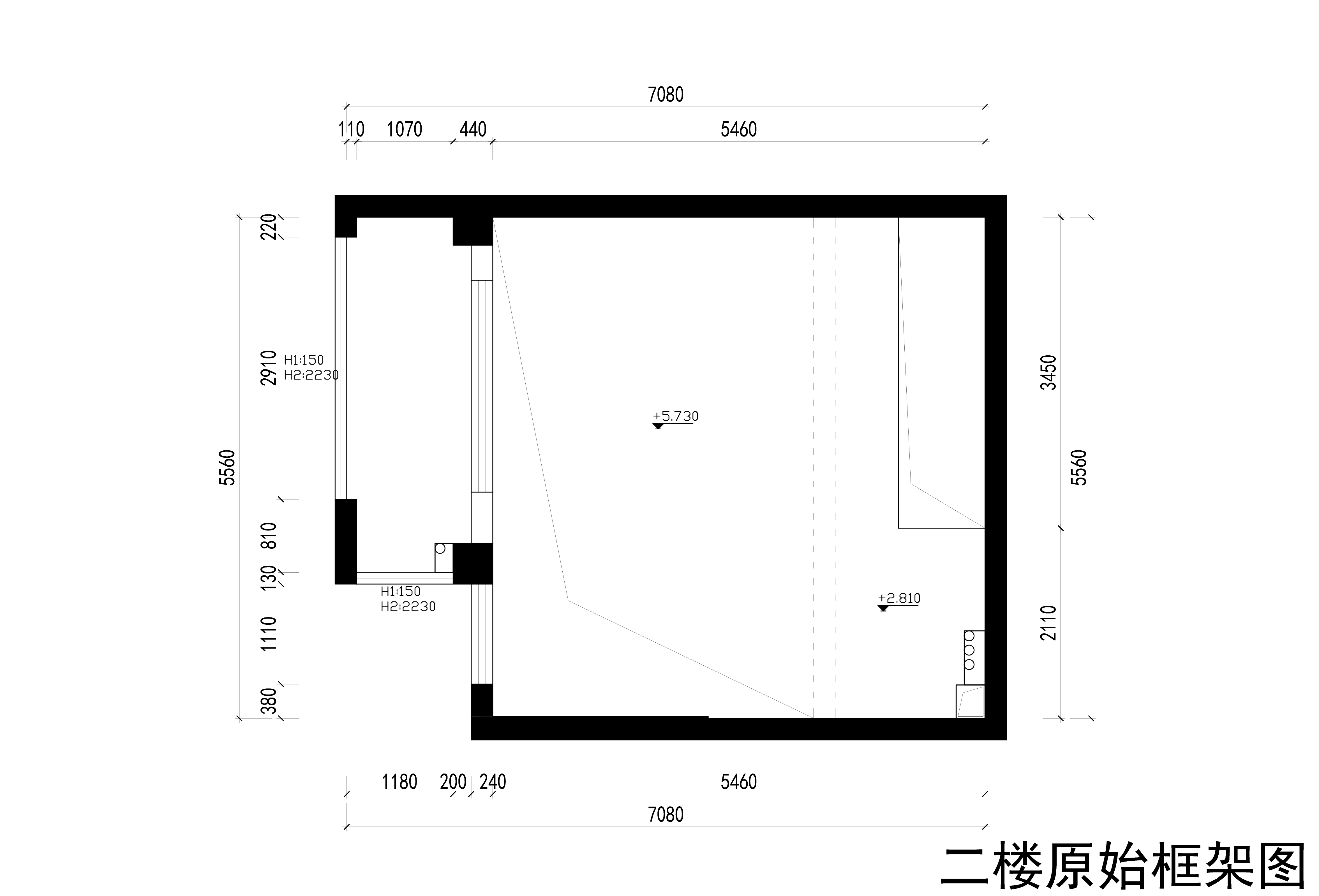 二楼原始框架图